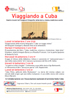 Viaggiando a Cuba - Biblioteca di Novoli, dal 16 al 30 settembre - Ass. Amicizia Italia Cuba FI