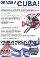 Onore ai medici cubani - Ass. Amicizia Italia Cuba FI