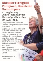 Riccardo Torregiani, Partigiano, Resistente, Uomo di pace - 10 maggio Le Piagge - Ass. Amicizia Italia Cuba FI