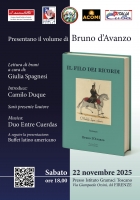 Presentazione volume Il filo dei ricordi - 22 novembre Istituto Gramsci Firenze - Ass. Amicizia Italia Cuba FI