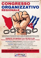 Congresso organizzativo regionale - 28 marzo piazza stazione Firenze - Ass. Amicizia Italia Cuba FI